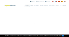 Desktop Screenshot of impeto-medical.com