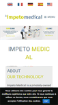 Mobile Screenshot of impeto-medical.com